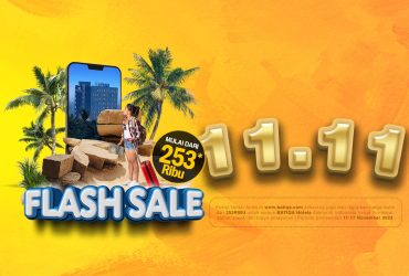 Hotel Bintang 3 BATIQA Hotels tawarkan Flash Sale 11.11