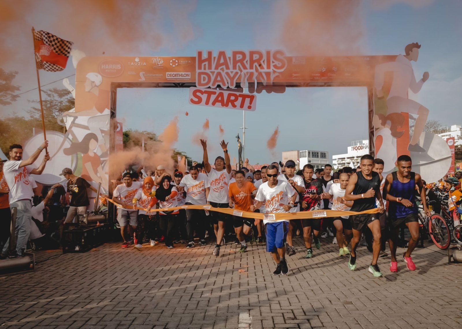 Olahraga Fun Run Harris Day 2023