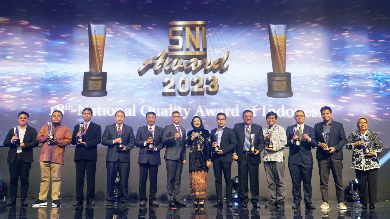 Peruri Raih Peringkat Gold Di SNI Award 2023