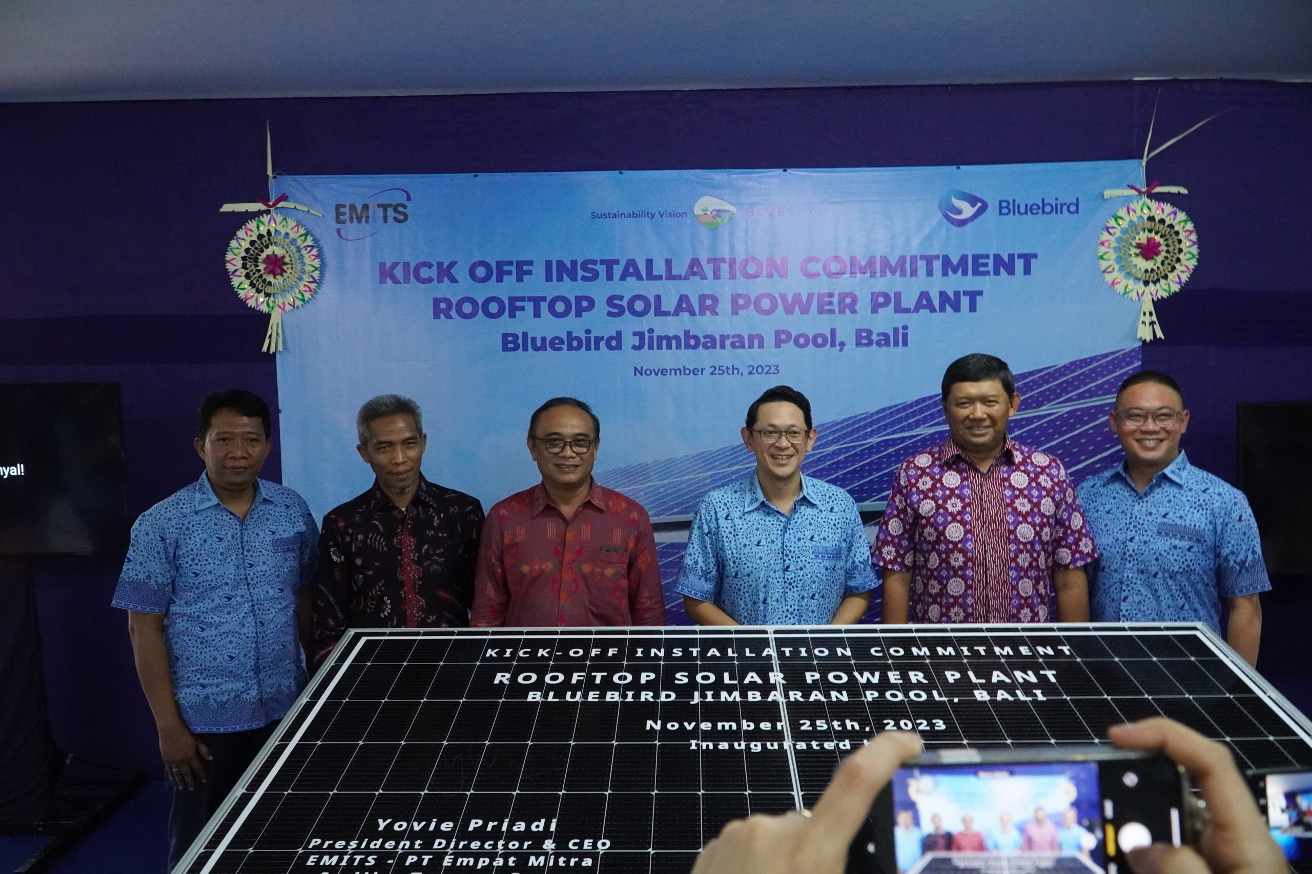 Bluebird Perluas Instalasi Solar Panel Di Bali