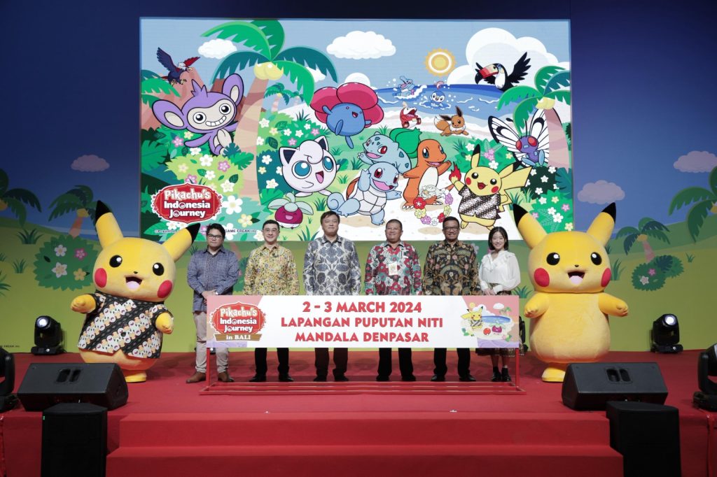 Pikachu Tur Indonesia Ada Jet Khusus, Event, dan Pikachu Berkemeja Batik