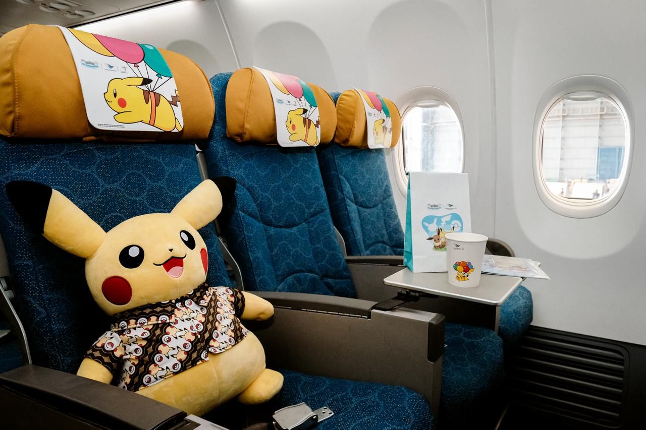 Kolaborasi antara Pokemon dengan Garuda Indonesia