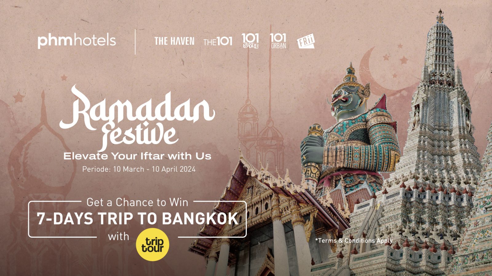 Buka Puasa Asyik di PHM Hotels, Menangkan Liburan ke Thailand!