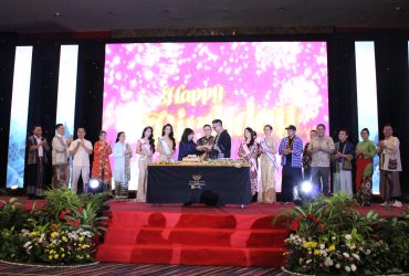Perayaan Halal Bihalal Pesona Nusantara di Merylynn Park