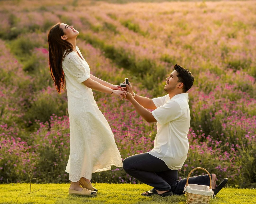 Momen Thariq Halilintar lamar Aaliyah Massaid, foto: ig aaliyah massaid