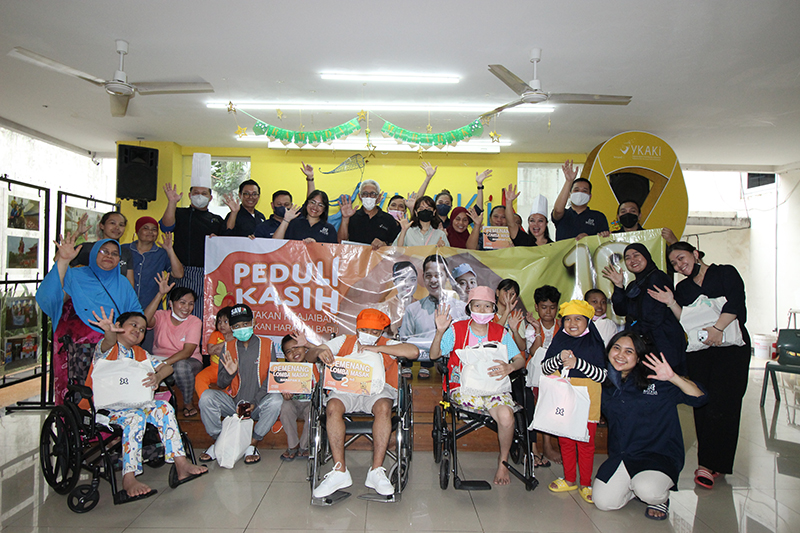 BATIQA Hotels Menggelar Acara Syukuran Ke-10 Tahun di Yayasan Kasih Anak Kanker Indonesia