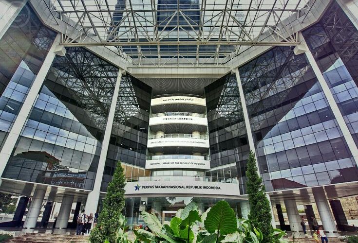 Indonesia's National Library_ Jakarta, foto: pinterest (@eenPenny)