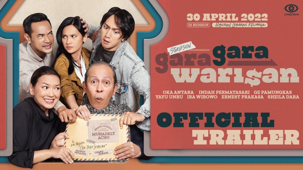 Poster Gara-gara Warisan, sumber: Yt Starvisionplus