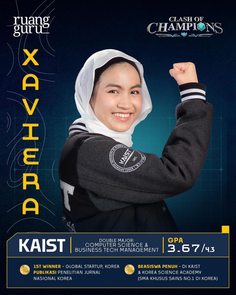 Xaviera, foto: Ruangguru