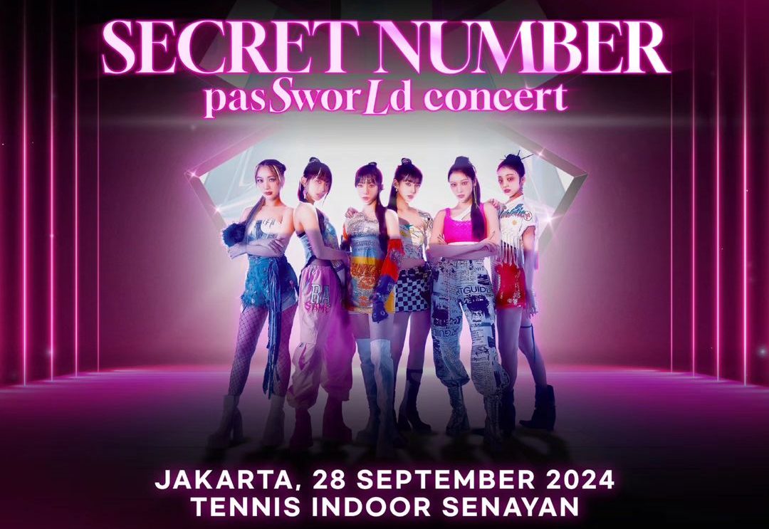 Poster Konser Secret Number. foto: instagram Secret Number