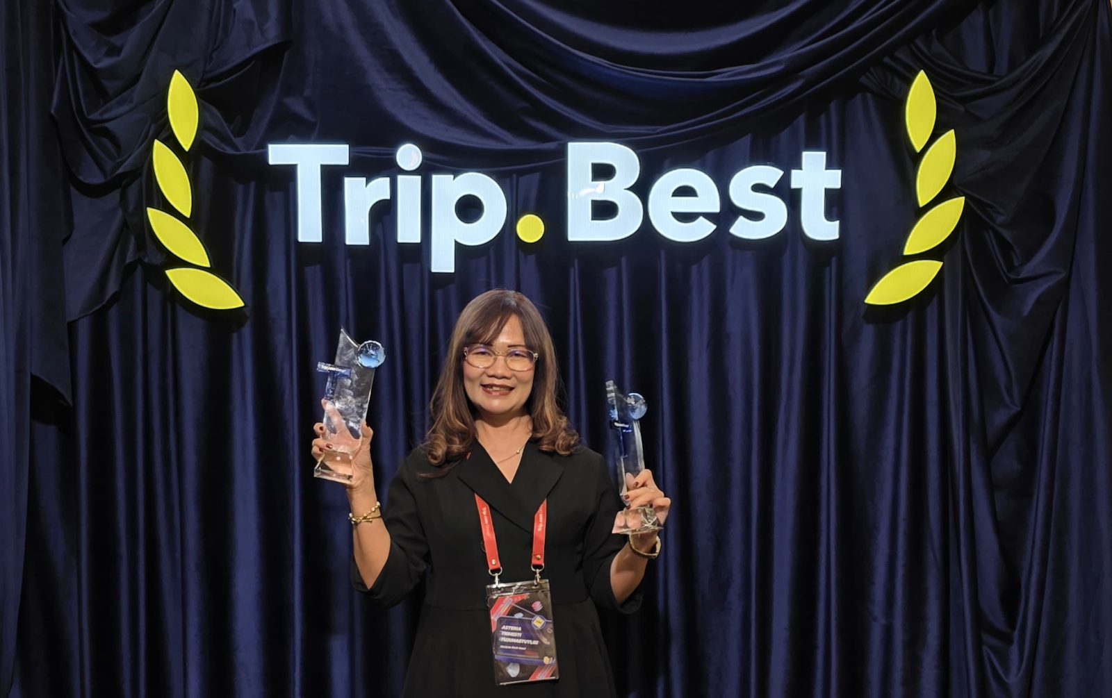 Asteria T. Hesty, Sango Hotel Management, Top Engaged Hotel 2025 - sumber foto Istimewa